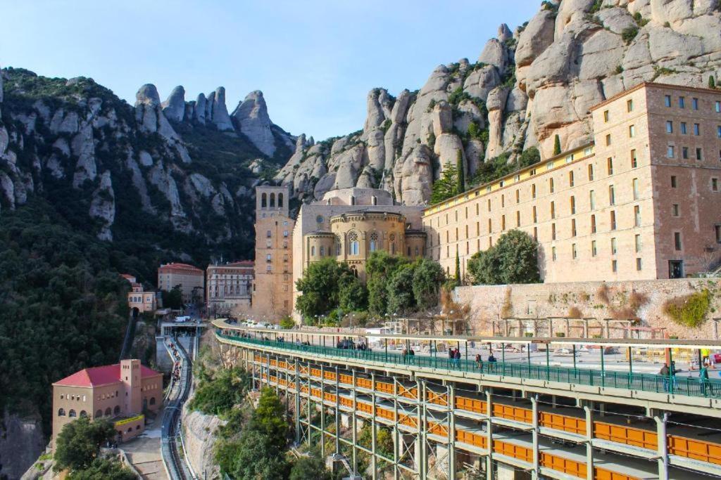 شقة Monistrol de Montserrat  في El Raco Al Riu De Montserrat المظهر الخارجي الصورة